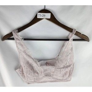 Victoria's Secret Dream Angel's Unlined Plunge Bra 34C Pink Used